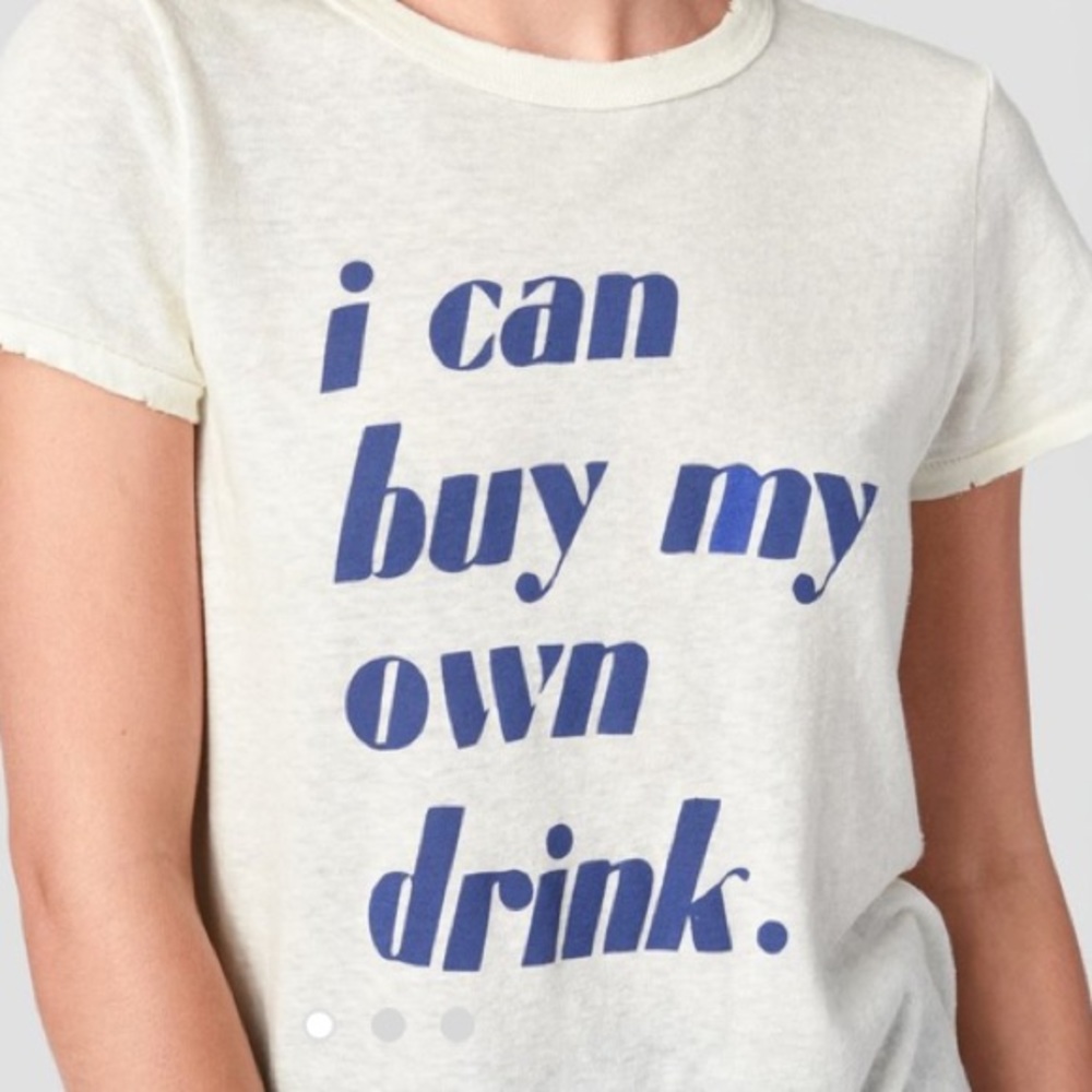 LAST 1 -NEW Junk Food Graphic I can buy my own drink T-shirt